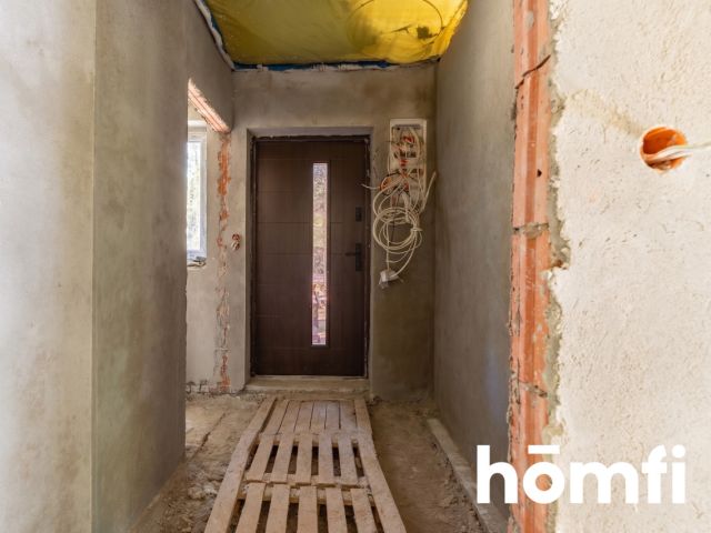House under construction surrounded by forest – Łask area | 80 m² - House - Sale - Łaski, Łask / Rokitnica