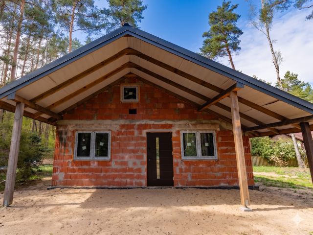 Dom w budowie w otoczeniu lasu – okolice Łasku | 80 m² - Dom - Sprzedaż - Łaski, Łask / Rokitnica