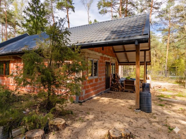 Dom w budowie w otoczeniu lasu – okolice Łasku | 80 m² - Dom - Sprzedaż - Łaski, Łask / Rokitnica