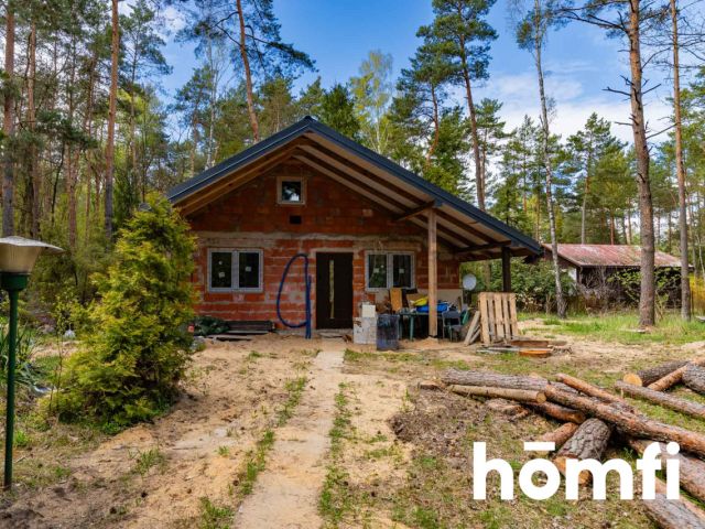 Dom w budowie w otoczeniu lasu – okolice Łasku | 80 m² - Dom - Sprzedaż - Łaski, Łask / Rokitnica