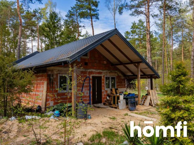 Dom w budowie w otoczeniu lasu – okolice Łasku | 80 m² - Dom - Sprzedaż - Łaski, Łask / Rokitnica
