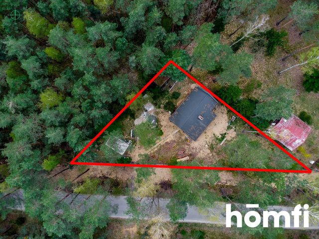 House under construction surrounded by forest – Łask area | 80 m² - House - Sale - Łaski, Łask / Rokitnica