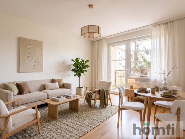 exceptionally well-arranged, 3-room apartment with an area of 46.70 m², - Apartment - Sale - Warszawa, Wola / Młynów