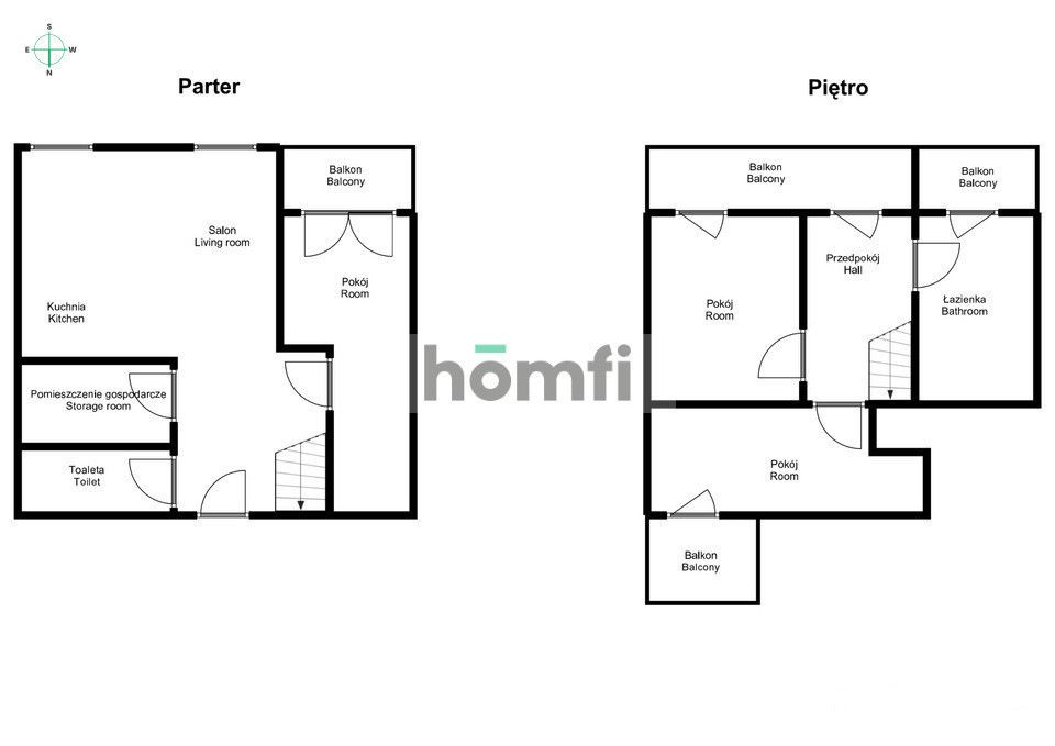 4-pokojowe mieszkanie w centrum z parkingiem ul. Kościuszki - Mieszkanie - Wynajem - Wrocław, Krzyki