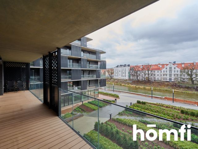 3-room apartment with air condition / river view / parking space. - Apartment - Rent - Wrocław, Kępa Mieszczańska