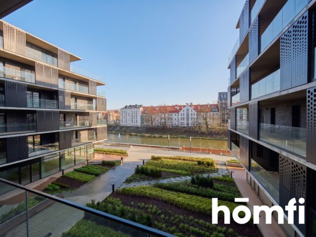 3-room apartment with air condition / river view / parking space. - Apartment - Rent - Wrocław, Kępa Mieszczańska