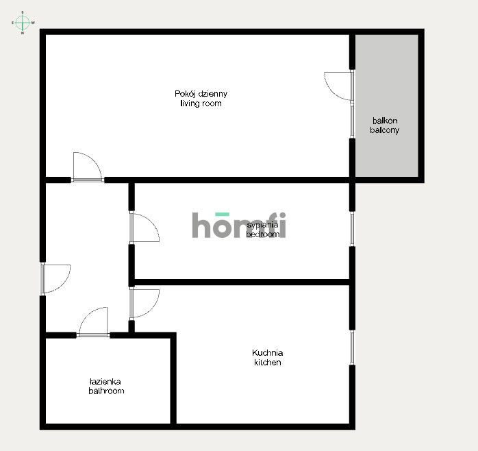 For sale: Modern 2-room apartment 52 m² after renovation - Квартира - Продаж - Kraków, Podgórze / Płaszów