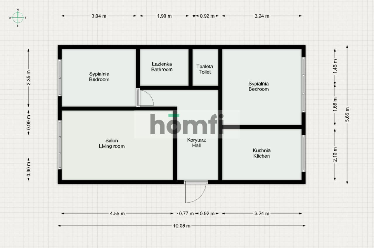 A functional ground-floor apartment in the Ustronie neighborhood - Apartment - Sale - Radom, Ustronie