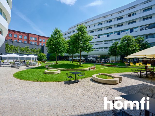 Studio in OVO | Quiet Patio View | AC & Gym | City Center - Apartment - Rent - Wrocław, Stare Miasto