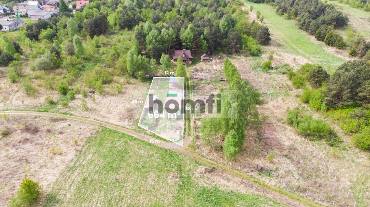 664m² Plot, Kwaśniów Górny, Klucze Commune - Plot - Sale - Olkuski, Klucze / Kwaśniów Górny