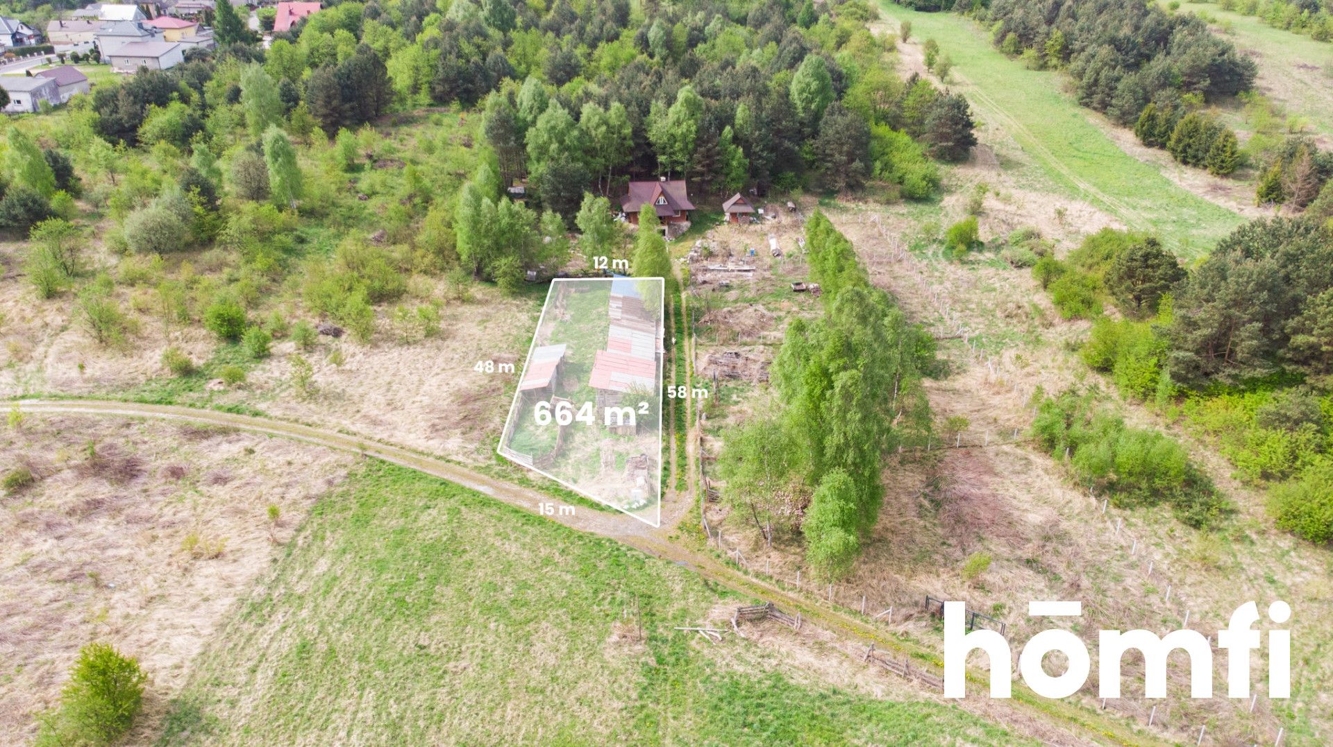 664m² Plot, Kwaśniów Górny, Klucze Commune - Plot - Sale - Olkuski, Klucze / Kwaśniów Górny