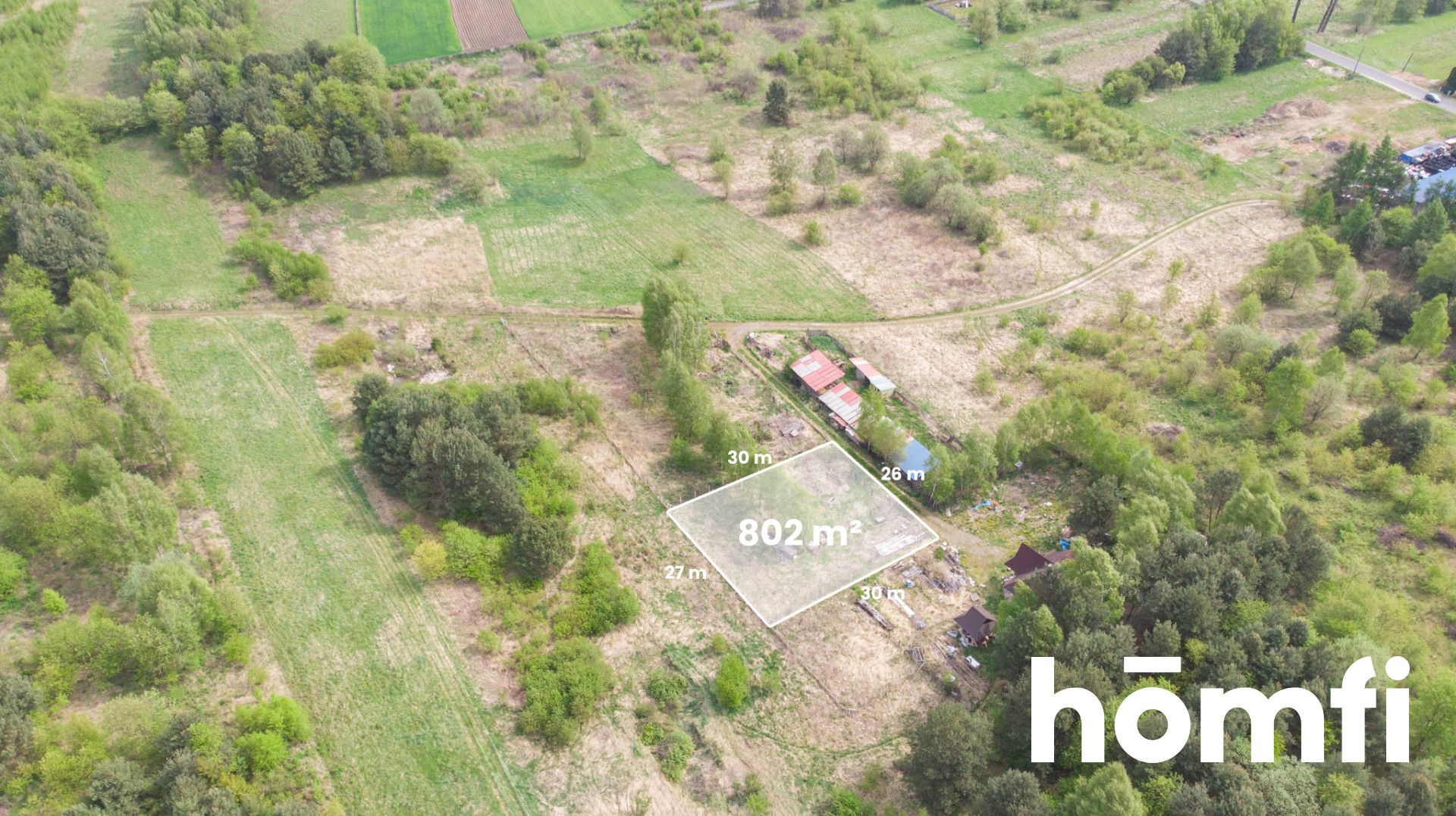 802m² Plot, Kwaśniów Górny, Klucze Commune - Plot - Sale - Olkuski, Klucze / Kwaśniów Górny