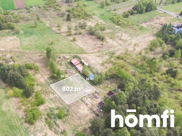 802m² Plot, Kwaśniów Górny, Klucze Commune - Plot - Sale - Olkuski, Klucze / Kwaśniów Górny