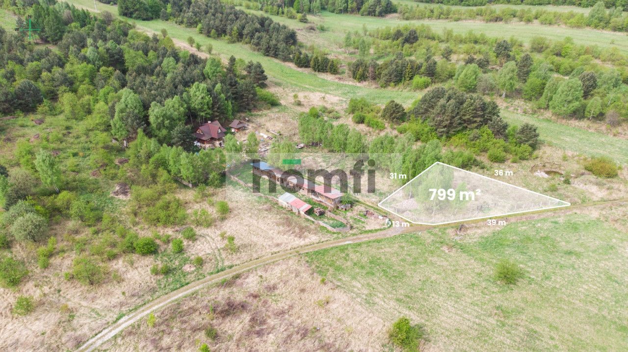 799m² Plot, Kwaśniów Górny, Klucze Commune - Plot - Sale - Olkuski, Klucze / Kwaśniów Górny