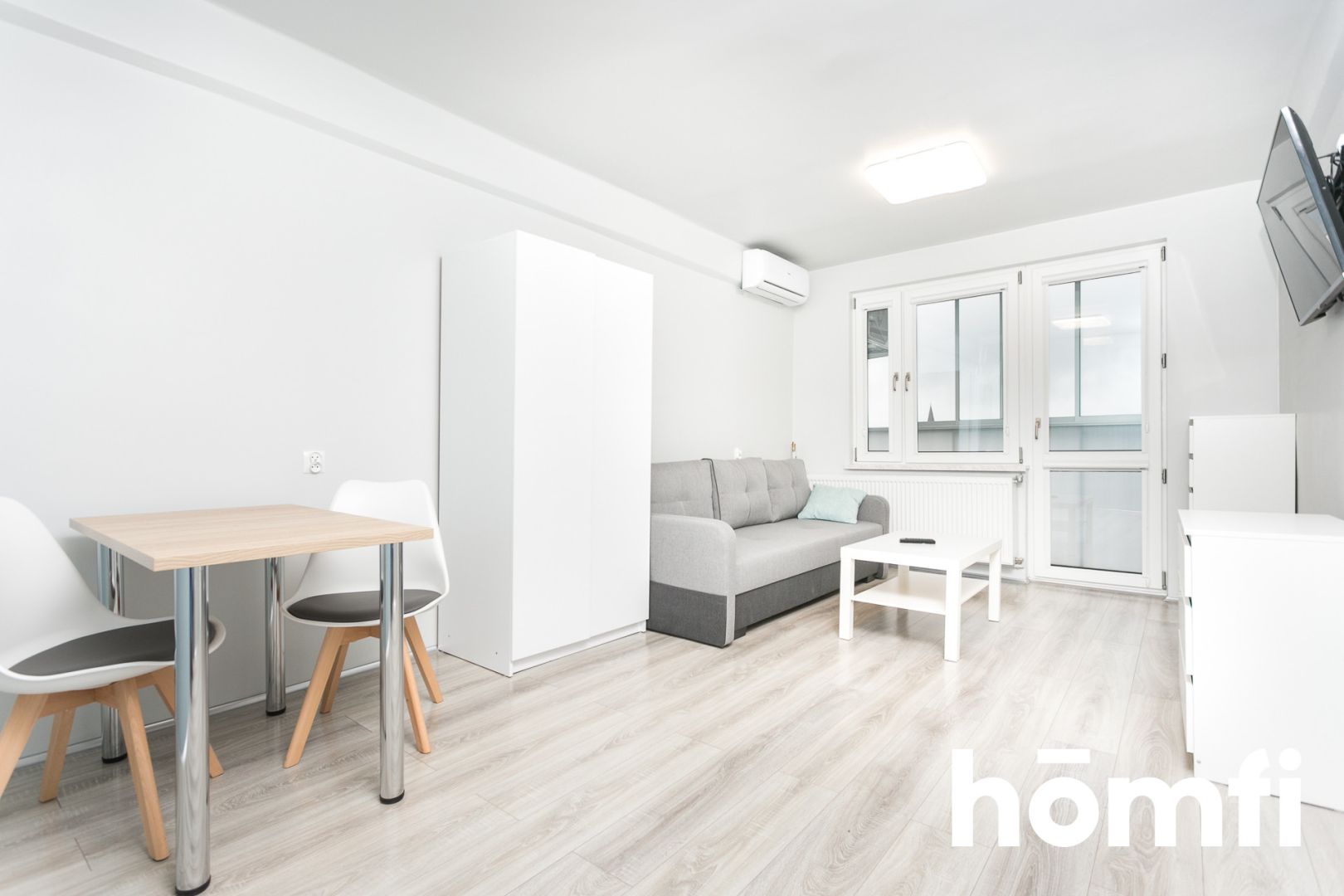 Comfortable 2-room apartment with loggia near universities, elevator, Królewska St., for students - Квартира - Оренда - Kraków, Krowodrza / Łobzów