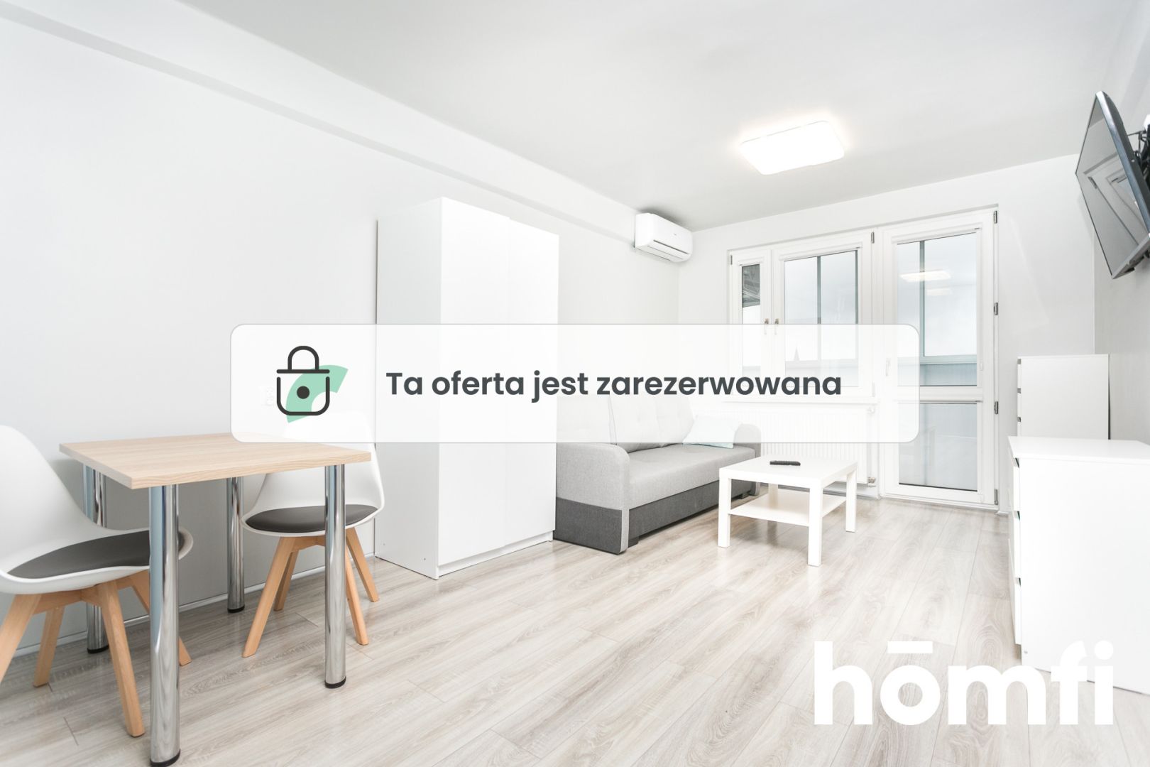 Comfortable 2-room apartment with loggia near universities, elevator, Królewska St., for students - Apartment - Rent - Kraków, Krowodrza / Łobzów