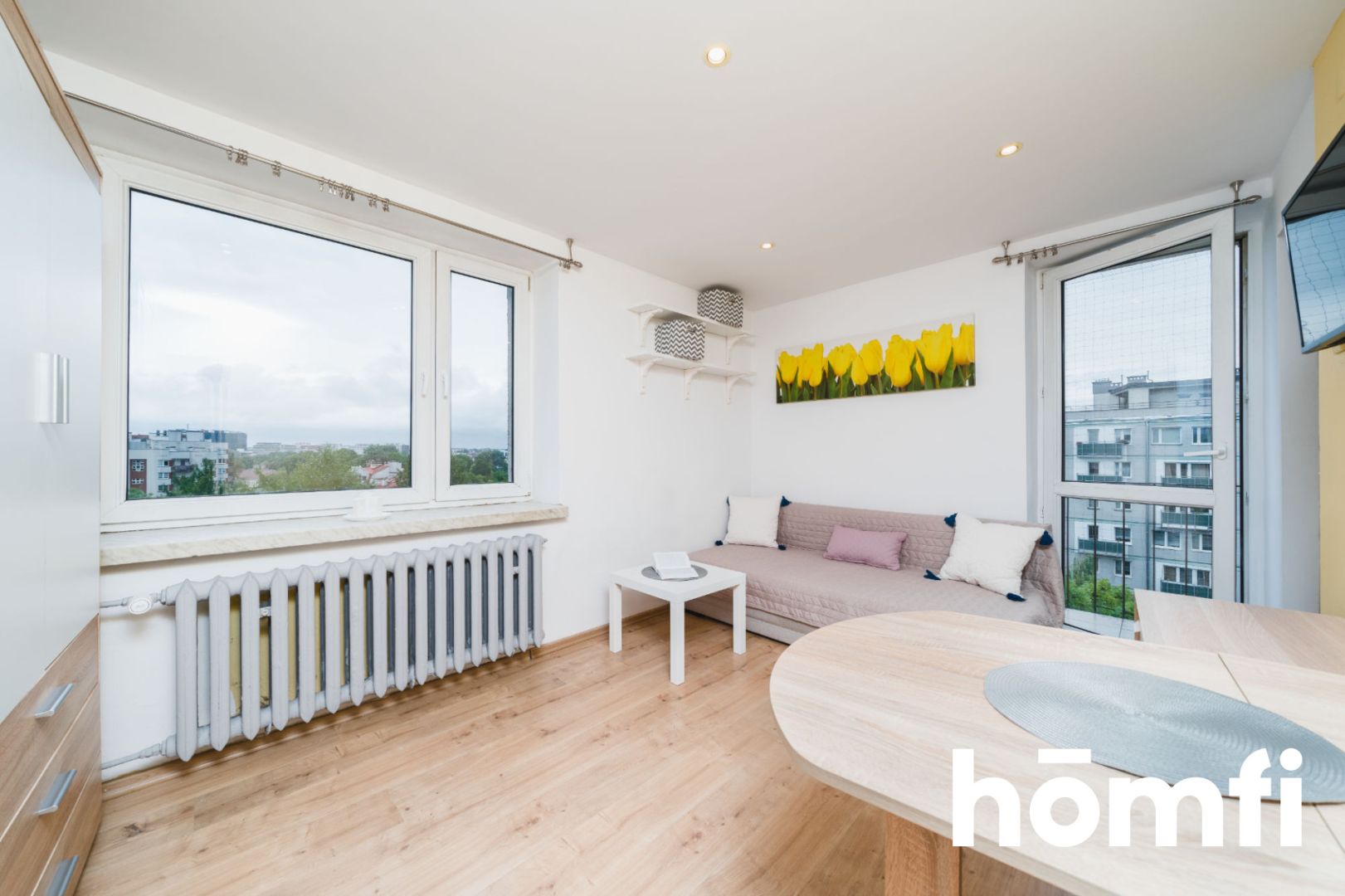 Bright, fully furnished studio apartment for rent - near City Center - Квартира - Оренда - Kraków, Śródmieście / Prądnik Czerwony