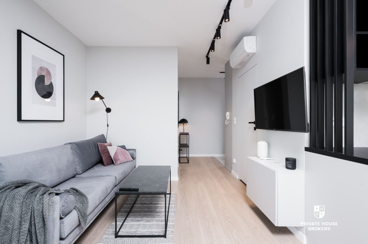 Brand new apartment located at the top floor of the new building at Prandoty street - Apartment - Rent - Kraków, Śródmieście / Stare Miasto