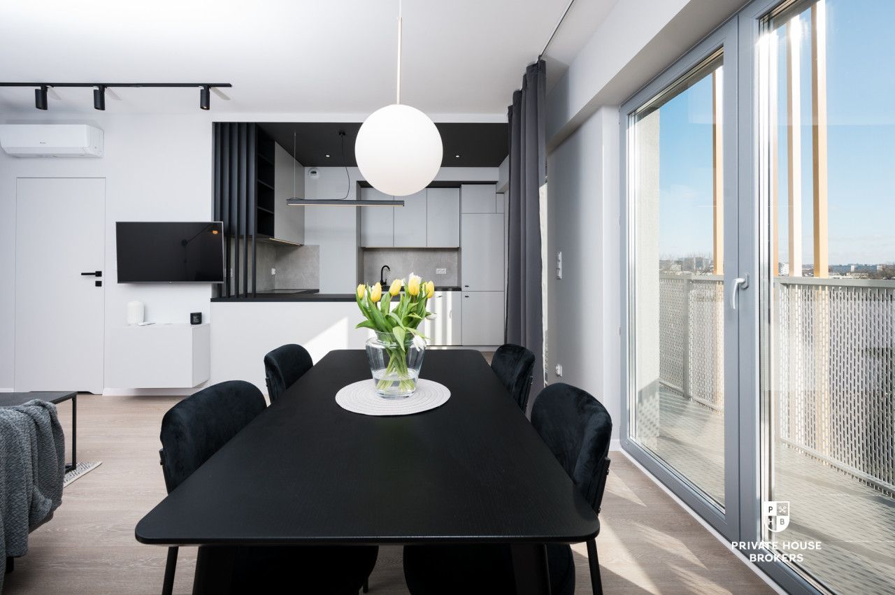 Brand new apartment located at the top floor of the new building at Prandoty street - Apartment - Rent - Kraków, Śródmieście / Stare Miasto