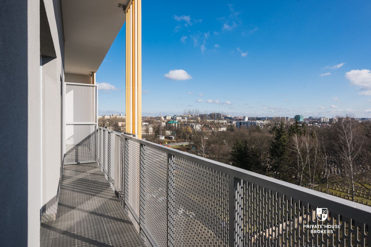 Brand new apartment located at the top floor of the new building at Prandoty street - Apartment - Rent - Kraków, Śródmieście / Stare Miasto