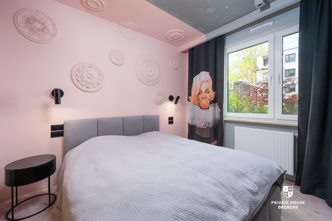 Premium 53m² z dużym ogrodem, garderobą i garażem obok Bonarki - Mieszkanie - Sprzedaż - Kraków, Podgórze / Łagiewniki