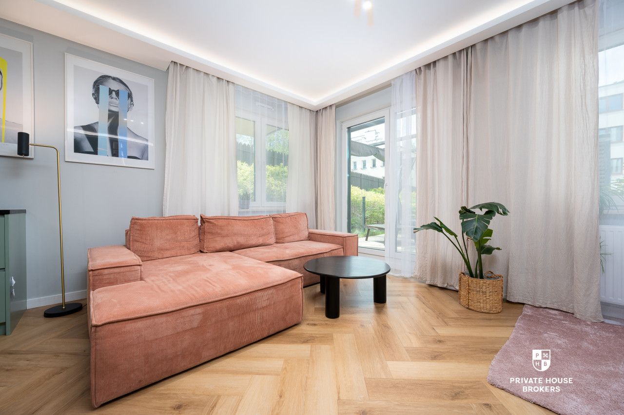 Premium 53m² z dużym ogrodem, garderobą i garażem obok Bonarki - Mieszkanie - Sprzedaż - Kraków, Podgórze / Łagiewniki