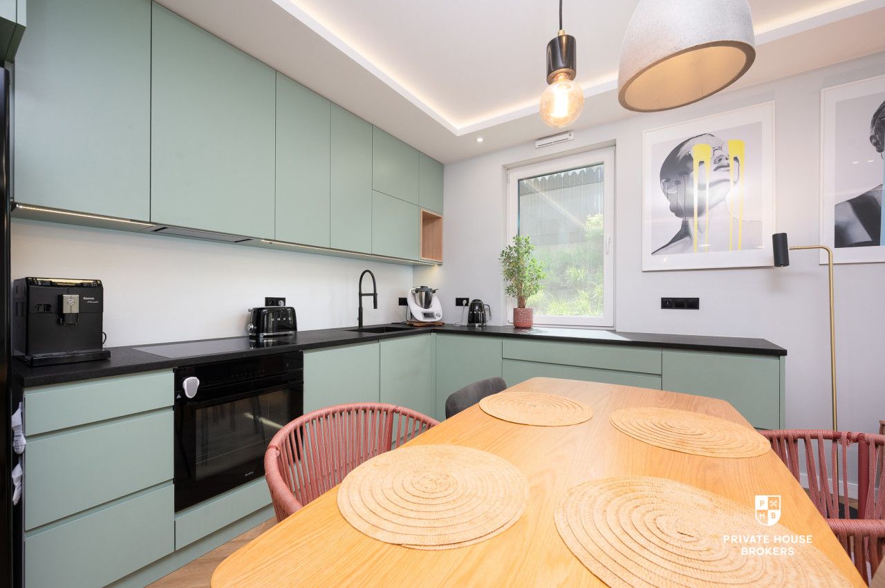 Premium 53m² z dużym ogrodem, garderobą i garażem obok Bonarki - Mieszkanie - Sprzedaż - Kraków, Podgórze / Łagiewniki