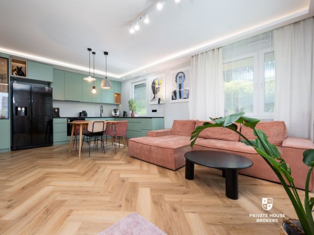Stylowe 53m2 z zadbanym 26m2 ogródkiem ul. Fredry - Mieszkanie - Sprzedaż - Kraków, Podgórze / Łagiewniki