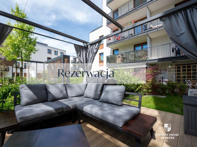 Premium 53m² z dużym ogrodem, garderobą i garażem obok Bonarki - Mieszkanie - Sprzedaż - Kraków, Podgórze / Łagiewniki