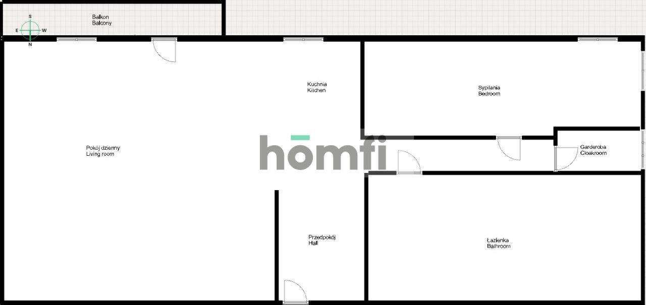 Stylish, two-room apartment, good location - Квартира - Оренда - Wrocław, Psie Pole / Karłowice