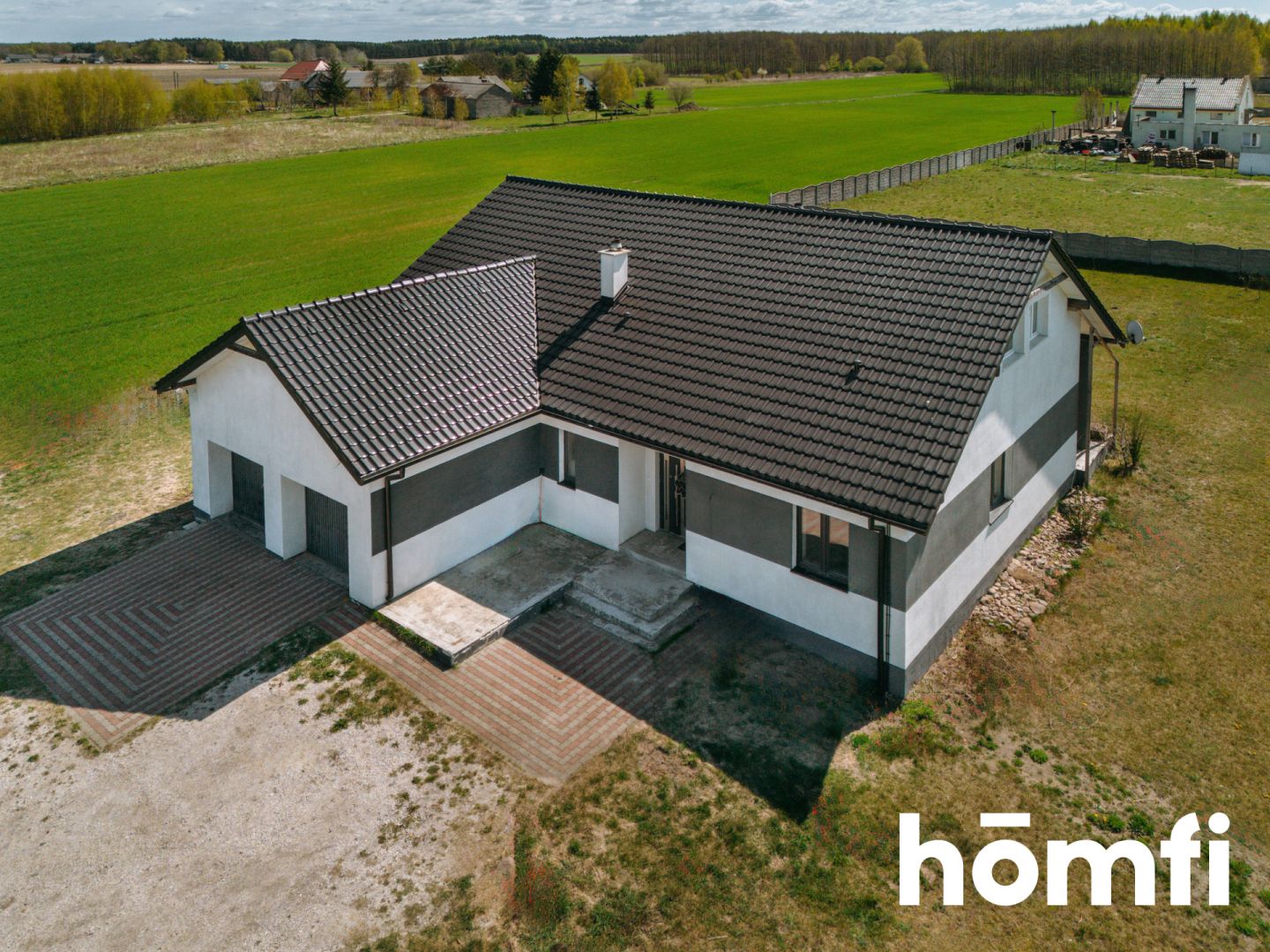 House 240m2 on a plot 3600m2 Młyniec Drugi - Дім - Продаж - Toruński, Lubicz / Młyniec Drugi