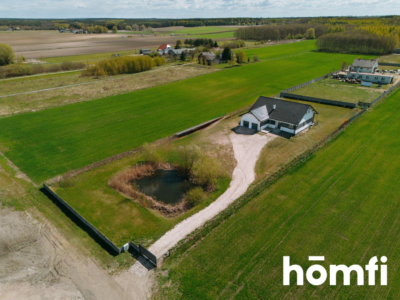 House 240m2 on a plot 3600m2 Młyniec Drugi - Дім - Продаж - Toruński, Lubicz / Młyniec Drugi