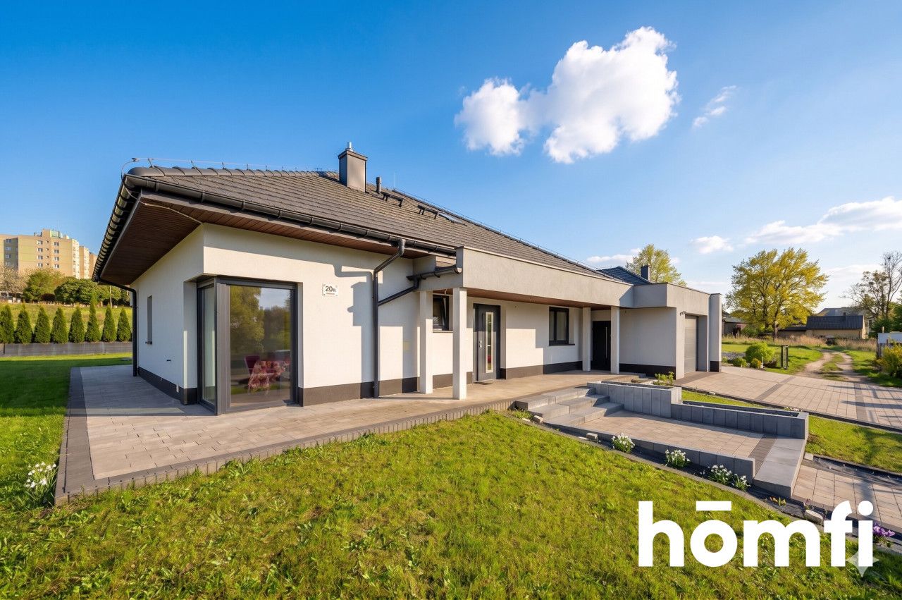 Modern single-story house 100m2 + garage - House - Sale - Chrzanowski, Libiąż