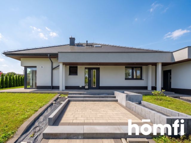 Modern single-story house 100m2 + garage - House - Sale - Chrzanowski, Libiąż