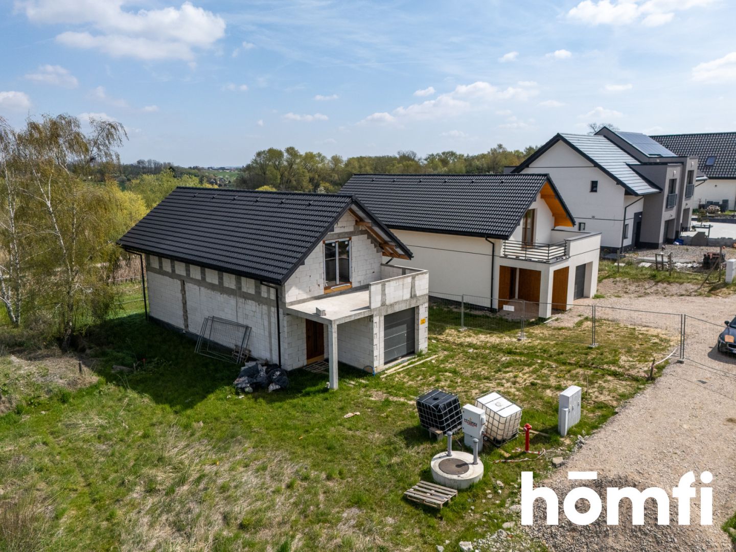 SMART HOME 133 m² in a building shell! - House - Sale - Krakowski, Kocmyrzów-Luborzyca / Dojazdów