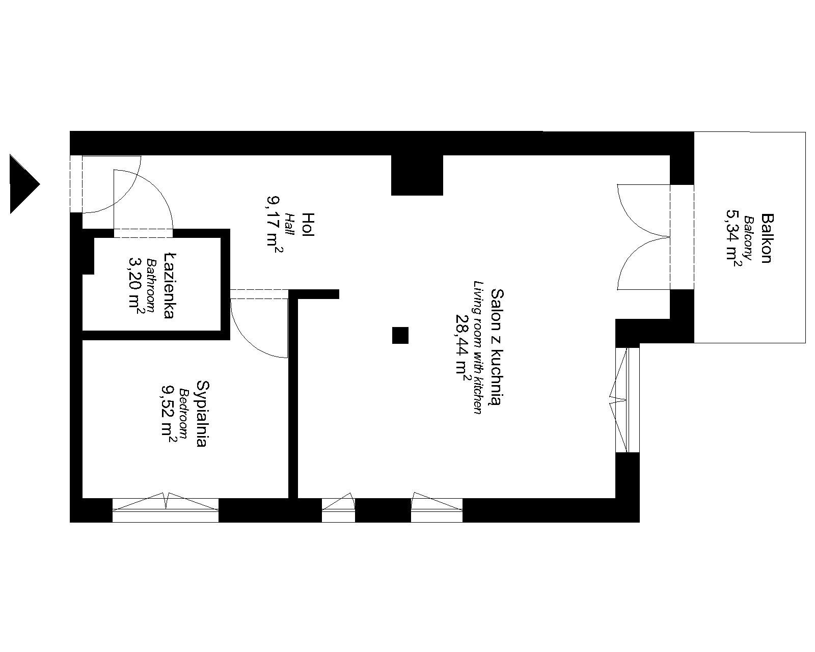 Nowoczesny apartament z klimatyzacją, balkonem i - Mieszkanie - Wynajem - Puławski, Nałęczów
