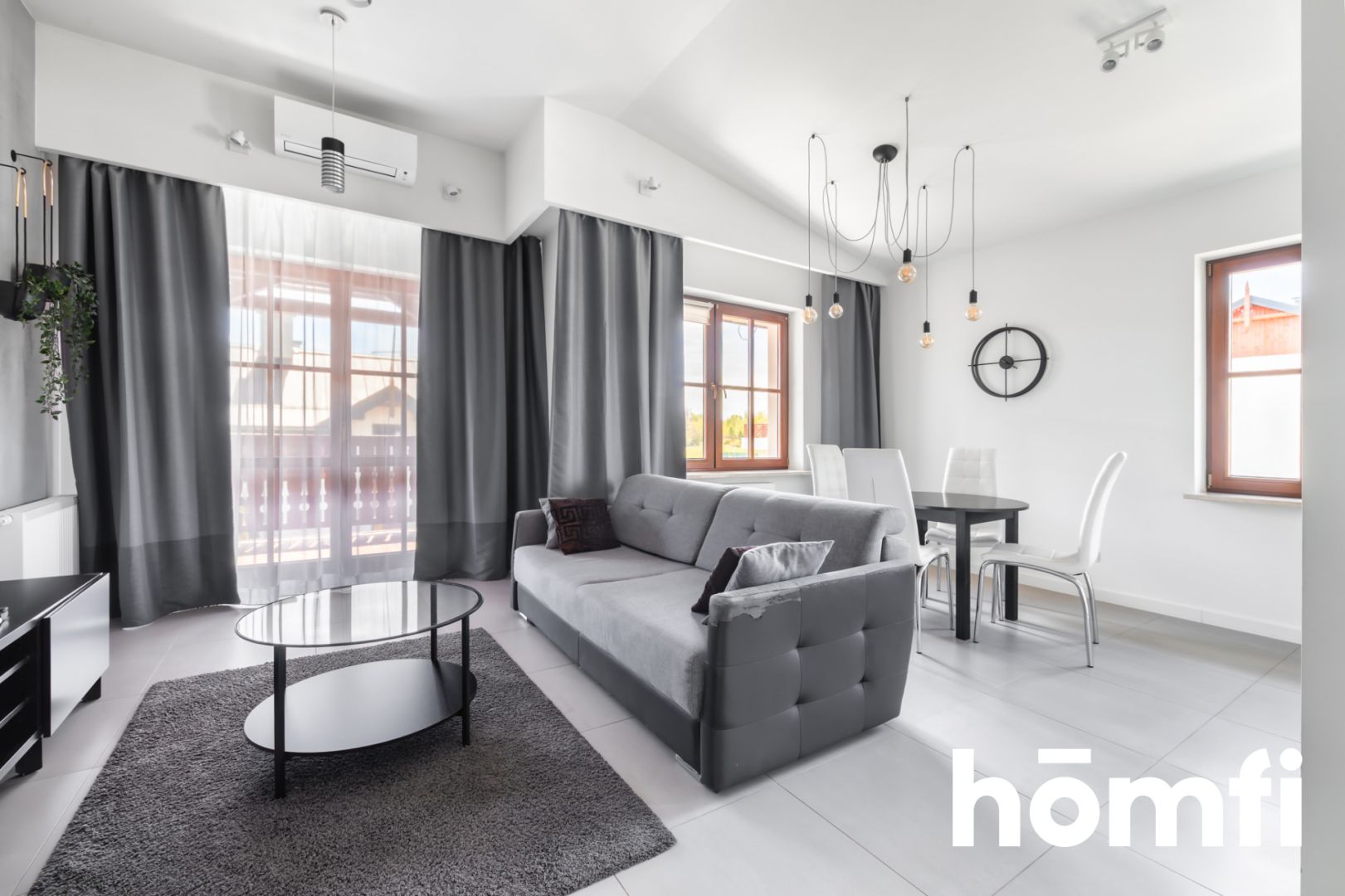 Modern apartment with air conditioning, balcony and - Apartment - Rent - Puławski, Nałęczów