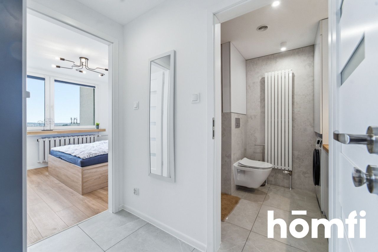 Jasna kawalerka 37m² z panoramą Śląska - Mieszkanie - Wynajem - Sosnowiec, Środula