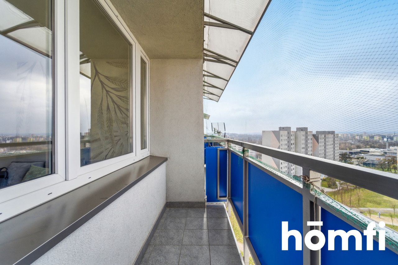 Jasna kawalerka 37m² z panoramą Śląska - Mieszkanie - Wynajem - Sosnowiec, Środula