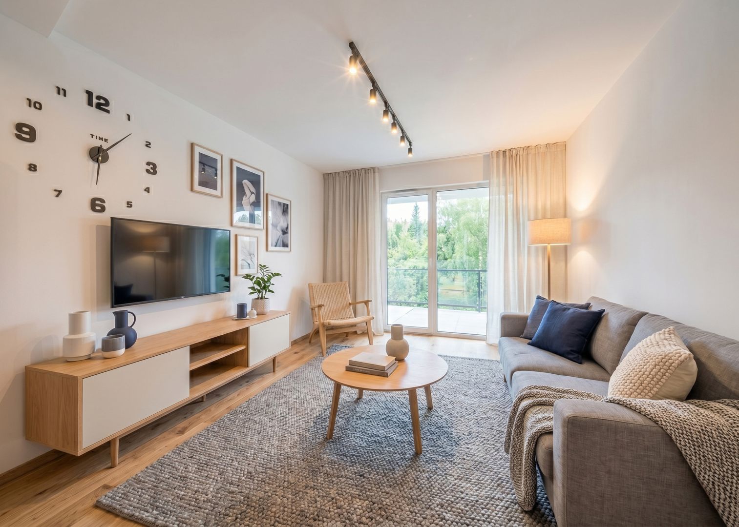 42 m² with a garden and parking. Winter Retreat - Квартира - Продаж - Toruń, Stawki