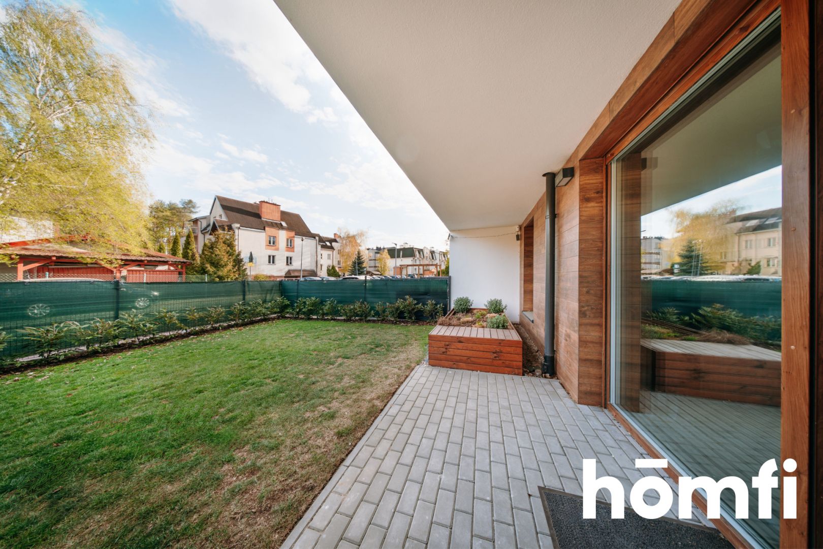 42 m² with a garden and parking. Winter Retreat - Квартира - Продаж - Toruń, Stawki