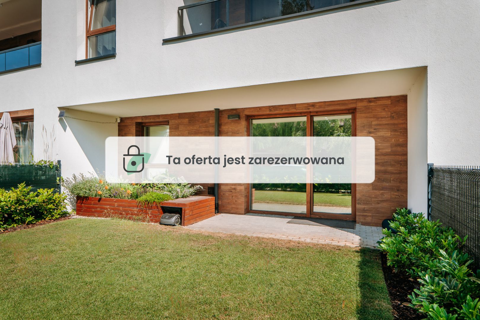 42 m² with a garden and parking. Winter Retreat - Квартира - Продаж - Toruń, Stawki