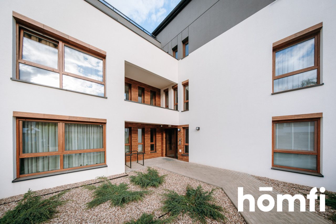 42 m² with a garden and parking. Winter Retreat - Квартира - Продаж - Toruń, Stawki