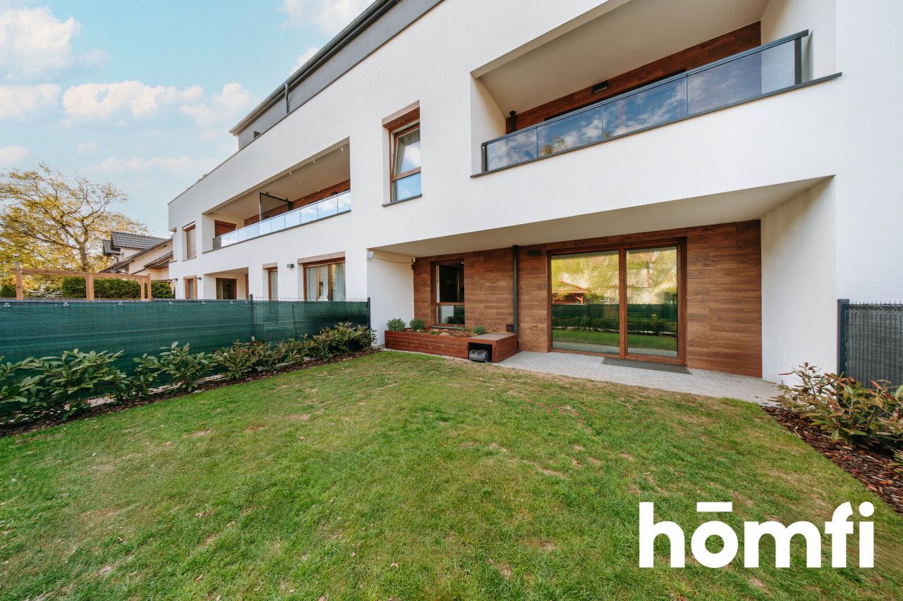 42 m² with a garden and parking. Winter Retreat - Квартира - Продаж - Toruń, Stawki