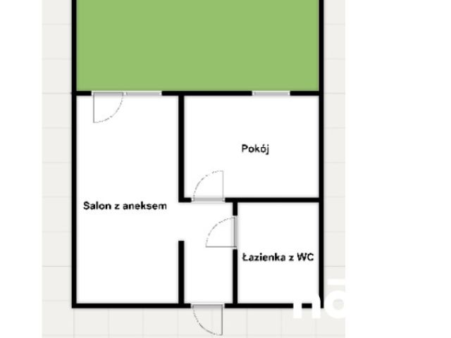 42 m² with a garden and parking. Winter Retreat - Apartment - Sale - Toruń, Stawki