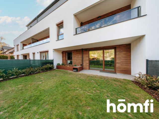 42 m² with a garden and parking. Winter Retreat - Квартира - Продаж - Toruń, Stawki