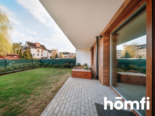 42 m² z ogródkiem i parkingiem. Zimowe Zacisze - Mieszkanie - Sprzedaż - Toruń, Stawki