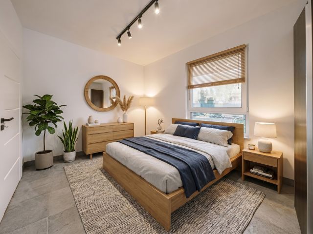 42 m² with a garden and parking. Winter Retreat - Квартира - Продаж - Toruń, Stawki