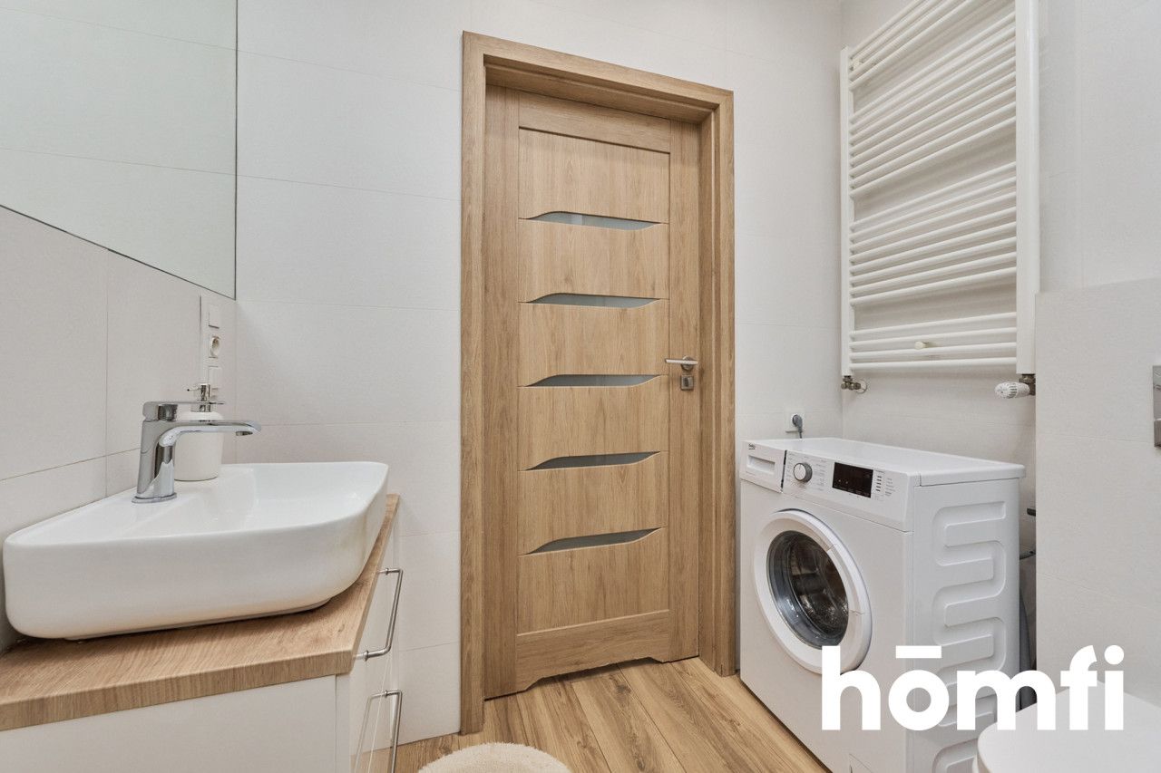 Modern 1-bedroom apartment with a garage and Odra river view - Apartment - Rent - Wrocław, Psie Pole