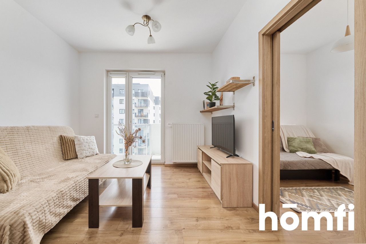 Modern 1-bedroom apartment with a garage and Odra river view - Apartment - Rent - Wrocław, Psie Pole